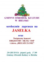 Zaproszenie na Jasełka